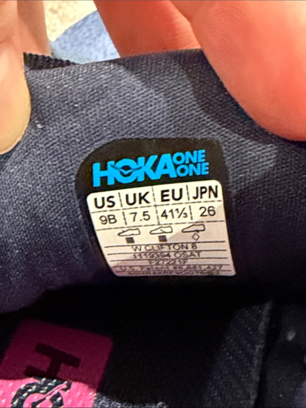 Hoka Women's Clifton 8 Running Sneakers - Picture 10 of 10